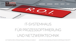 Desktop Screenshot of networking-concepts.de